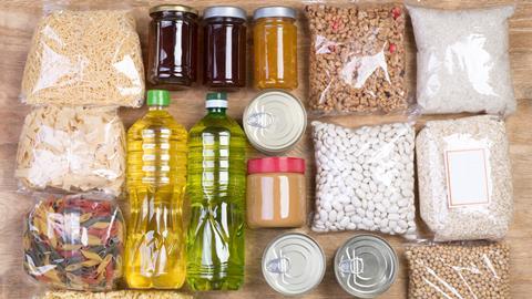 storecupboard food essentials cans jars