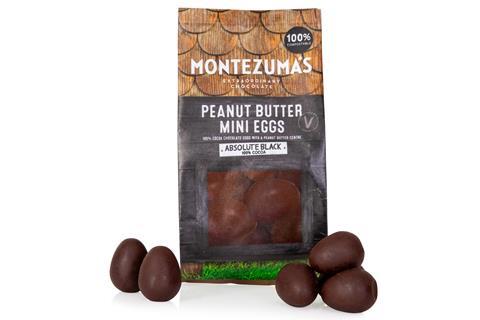 montezumas vegan peanut butter easter eggs