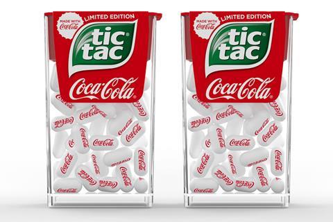 5. Coca-Cola Tic Tacs