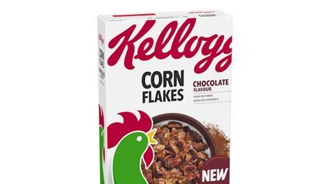 Kelloggs Choc corn flakes