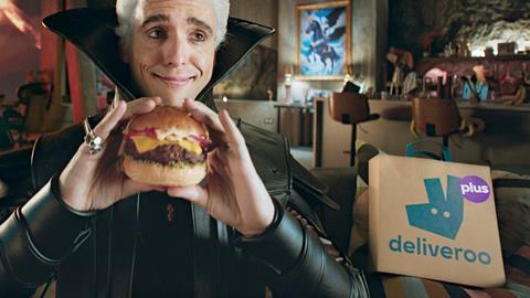 deliveroo Junk food ad