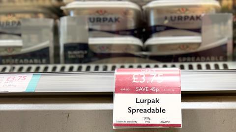 Lurpak butter price Waitrose