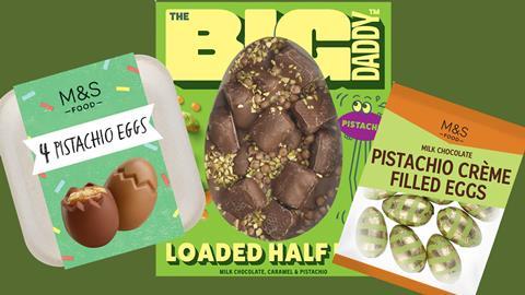marks and spencer pistachio easter 2026
