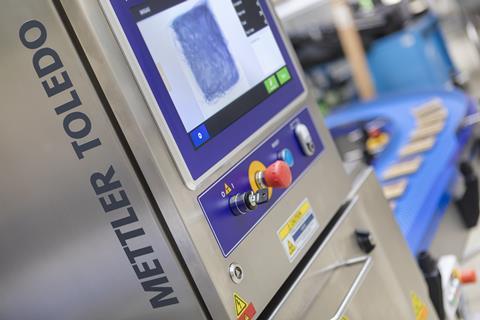 Mettler Toledo device used to detect contamination in the food industry.