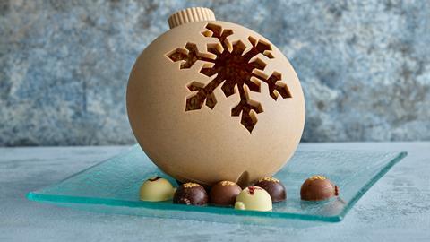Aldi - Specially Selected Exquisite Chocolate Bauble