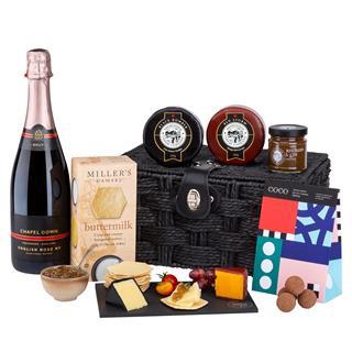 Valentine’s Luxury Cheese Bubbly Hamper - high res v02