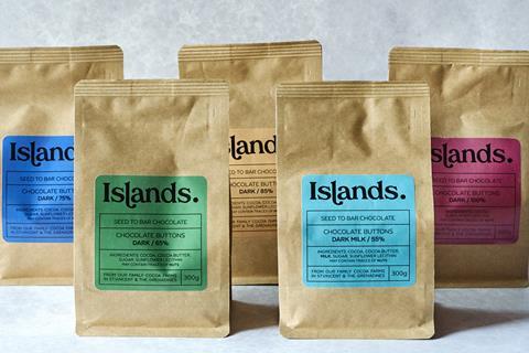 3. Islands Chocolate Buttons