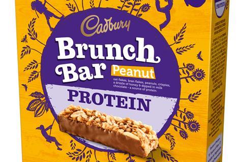 3. Cadbury Brunch Bar Protein