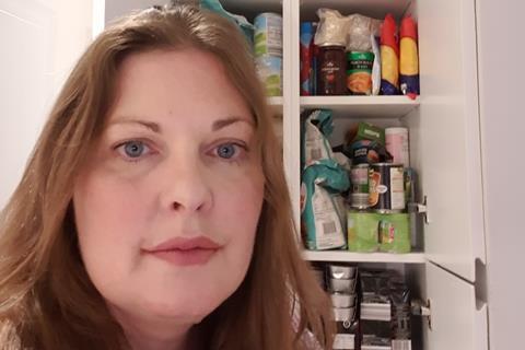 Jo Elgard stockpiling food and drink to prepare for Brexit