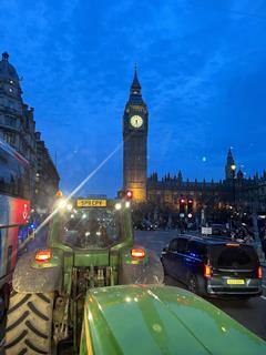 London tractor protest