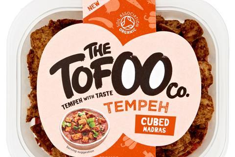 1. Tofoo Co Tempeh Cubed Madras