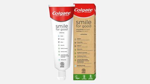 colgate smile for good recyclable tube