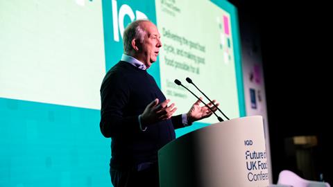 Sainsbury’s CEO and IGD president Simon Roberts IGD conference 2025