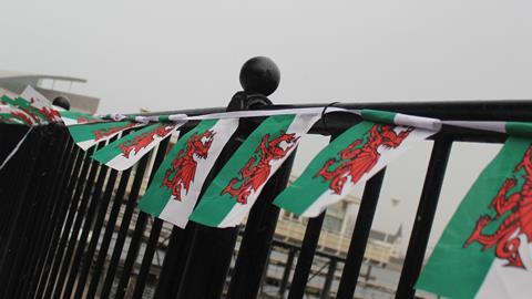 Wales Welsh flag