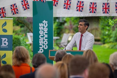 Rishi Sunak Prime Minister hosts the Farm to Fork Summit