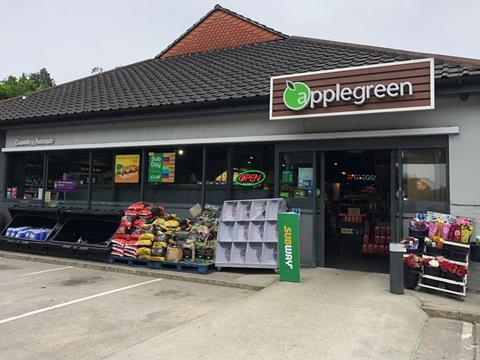 applegreen forecourt