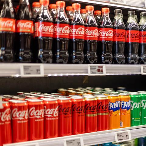 Coca-Cola HBC product on shelves 1
