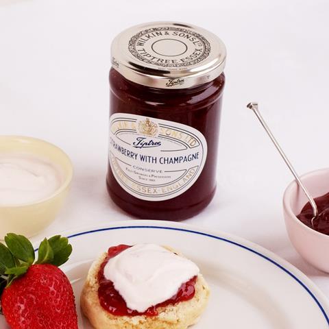 Tims Dairy Tiptree cream tea jam yoghurt