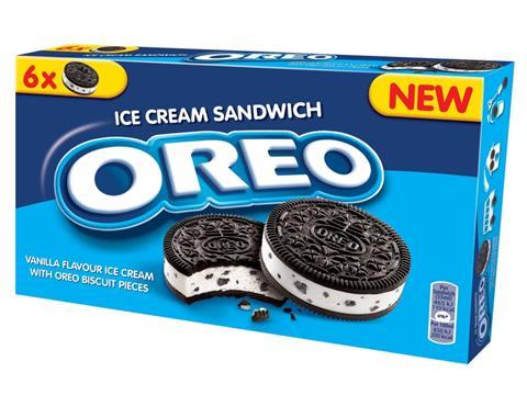 Oreo Ice Cream Sandwich