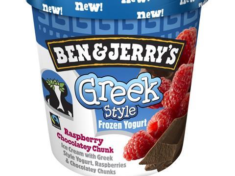 Ben & Jerry's Greek Style Frozen Yoghurt