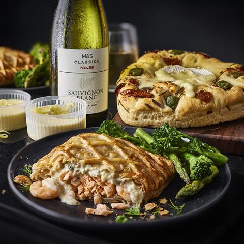 Valentines Dine In Pescatarian Menu 2026