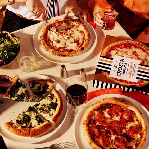 Crosta Mollica pizza Margherita CH NPT