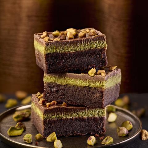 Dubai Choc Brownie Square