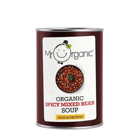 Mr Oragnic Spicy Mixed Bean Soup