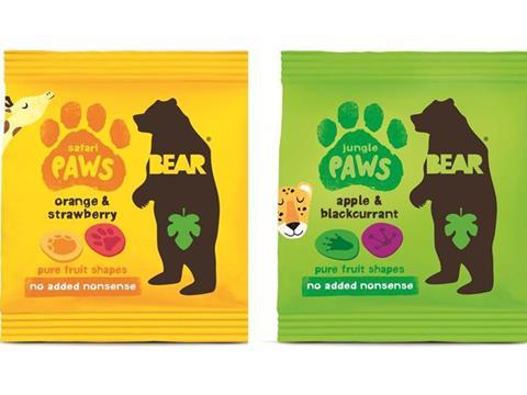 Bear snacks range