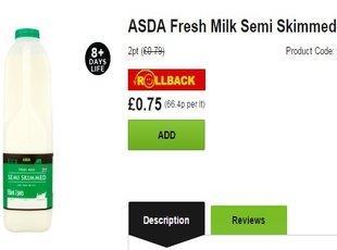 Asda milk screengrab