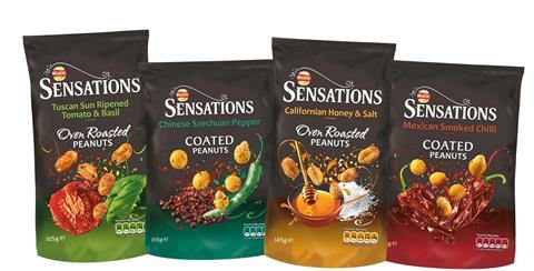 Walkers Sensations Nuts