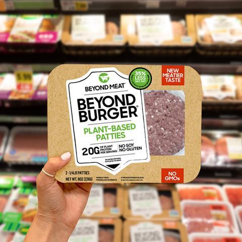 Beyond Meat burgers