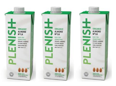 Plenish almond milk