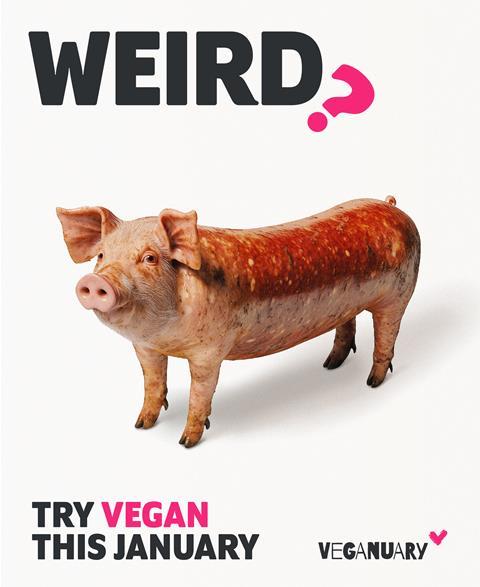 Veganuary 2025 - WEIRD - Pig