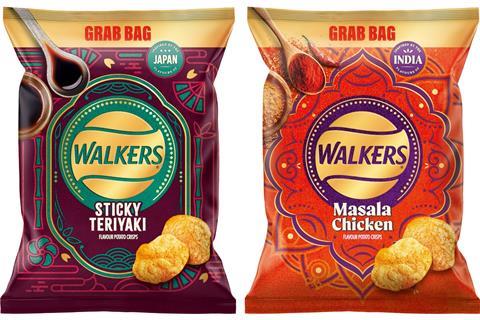 Walkers global flavours