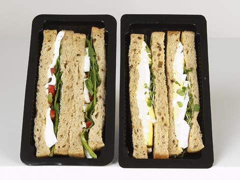 Pre-packed sandwiches