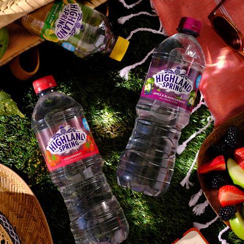Highland Spring Flavours Range