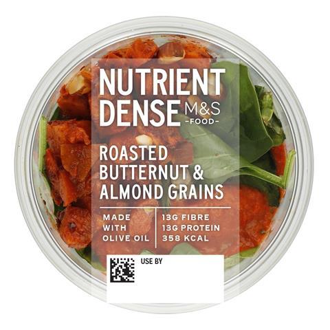 M&S Nutrient Dense Butternut & Almond Grains 245g