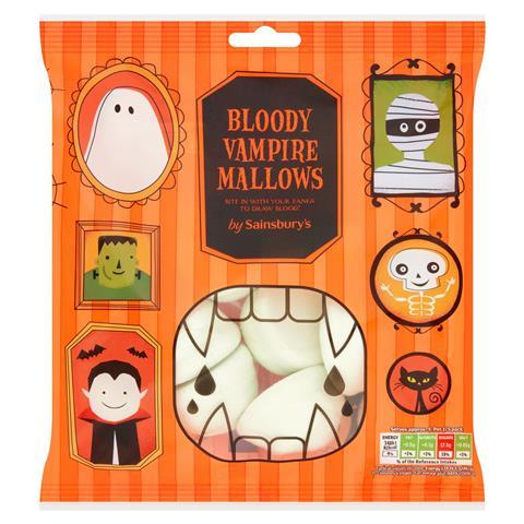 Sainsbury's Bloody Vampire Marshmallows