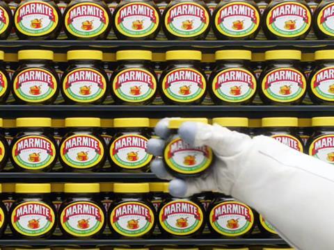 Tesco's Marmite shelf grab