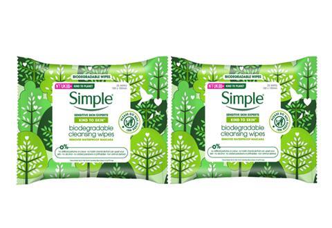 Simple Biodegradable Cleansing Wipes