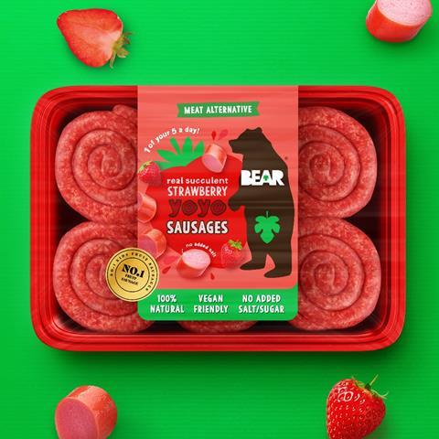 BEAR Strawberry Yoyo Sausages