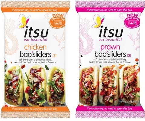 Itsu bao sliders