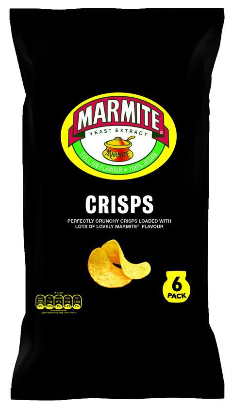 Marmite Crisps 6 Pack Outer 3D - High Res