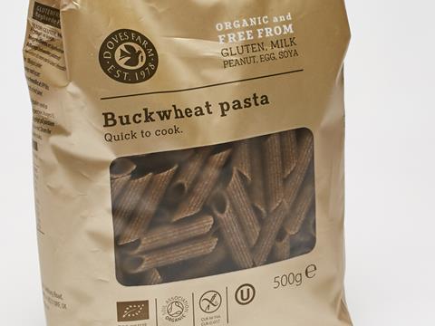 doves buckwheat pasta