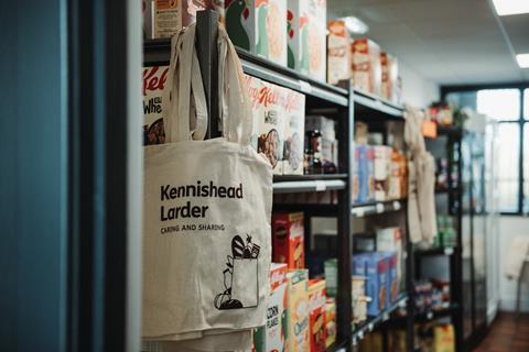Feeding Britain Kennishead Larder SHOPPING BAG COMIC RELIEF
