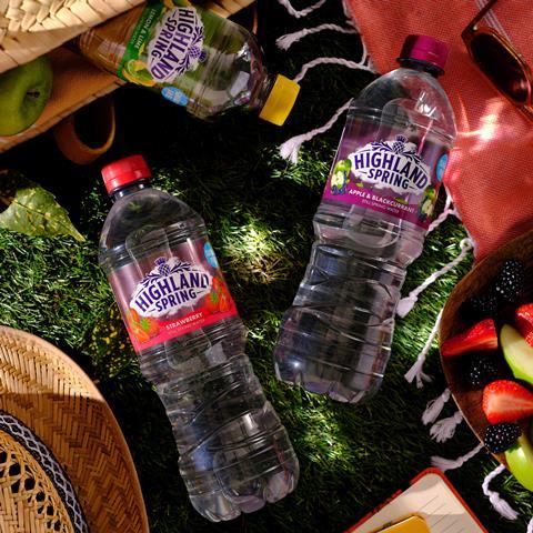 Highland Spring Flavours Range
