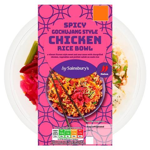 by Sainsbury's Spicy Gochujang Chicken