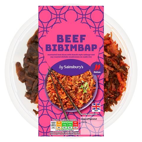 by Sainsbury's Beef Bibimbap