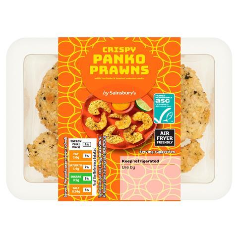 by Sainsbury's Panko Prawns